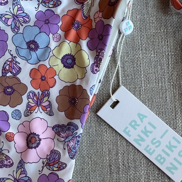 Frankie's Bikinis Tia String Bikini Bottom (size L) NWT - Picture 5 of 6